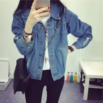 ladies stretch denim jackets