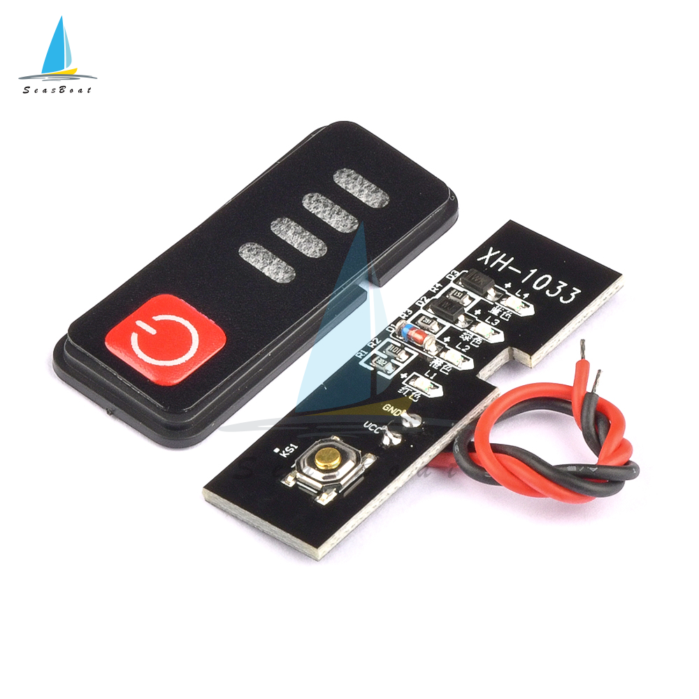 Seasboat 5S 18V 21V Battery Capacity Indicator Module with Power Display and Battery Shell Battery Level Indicator Tester LED Display for 5S