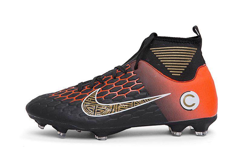 Nike_Hot Dijual Messi Sepatu Sepak Bola Unisex Sepatu Sepak Bola Profesional Bernapas FG Pelatih Luar Ruangan Sepatu Sepak Bola FG