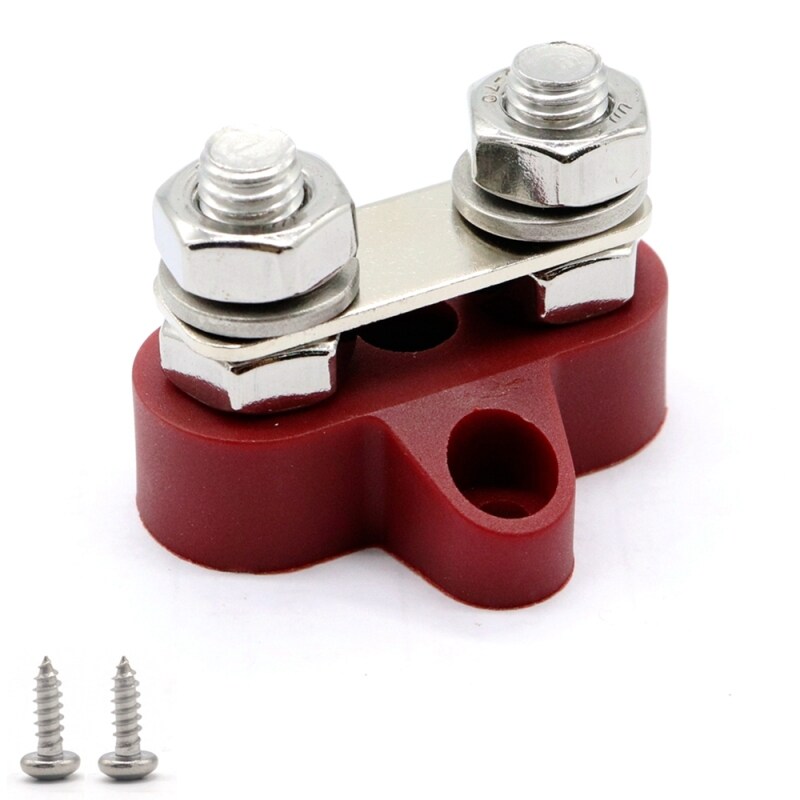 Đinh Tán Đầu Cuối Đơn Công Suất Lớn 48V Thông Dụng, Với Kết Nối Xe Buýt Khối Thiết Bị Đầu Cuối Thanh Điện Liên Kết M8