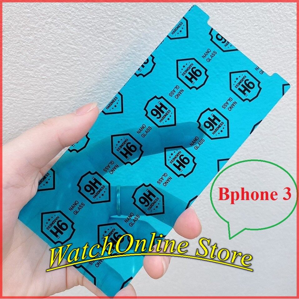 Cường lực Dẻo Nano dành cho Bphone 3
