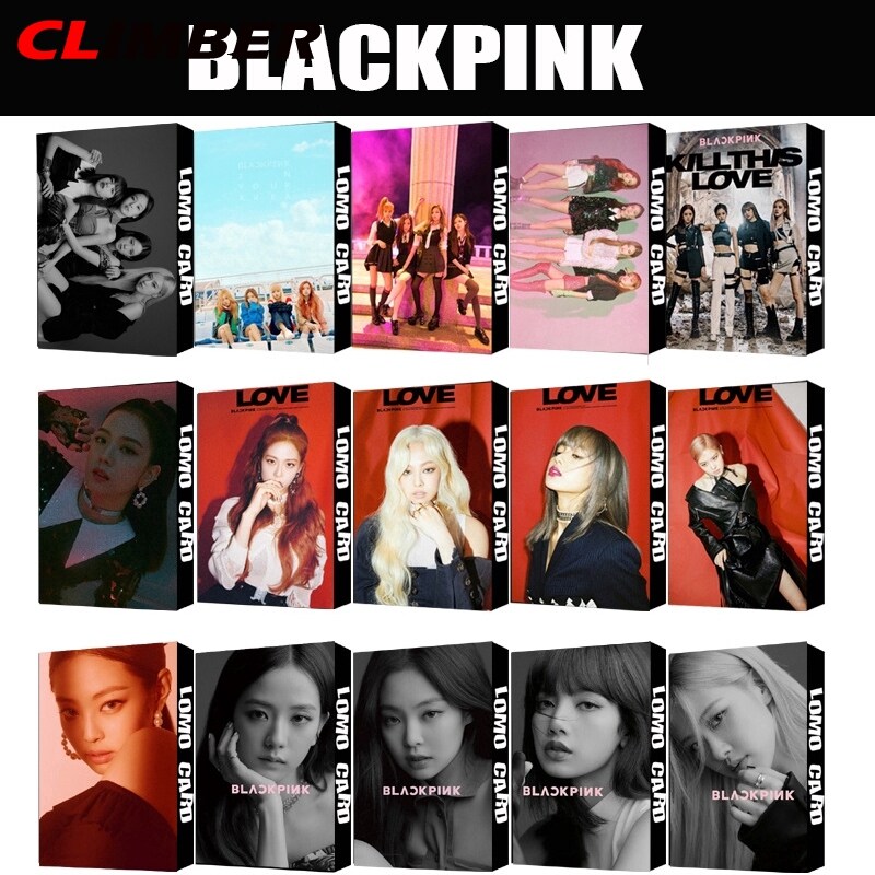CL READY STOCK// 30 Pcs/box BLACKPINK Kpop Lomo Card