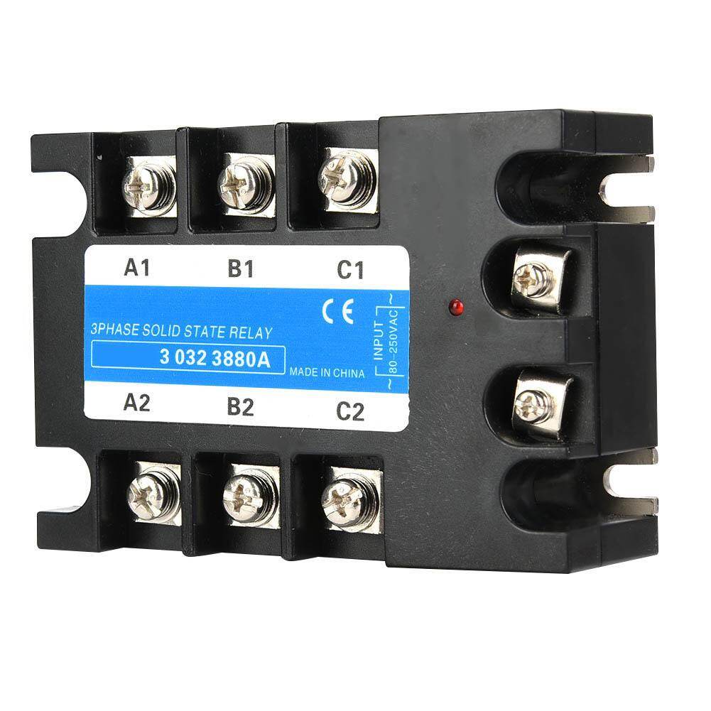 Three Phase Solid State Relay 80-250VAC Input SSR3 AC-AC Electrical Equipment for CNC Machinery