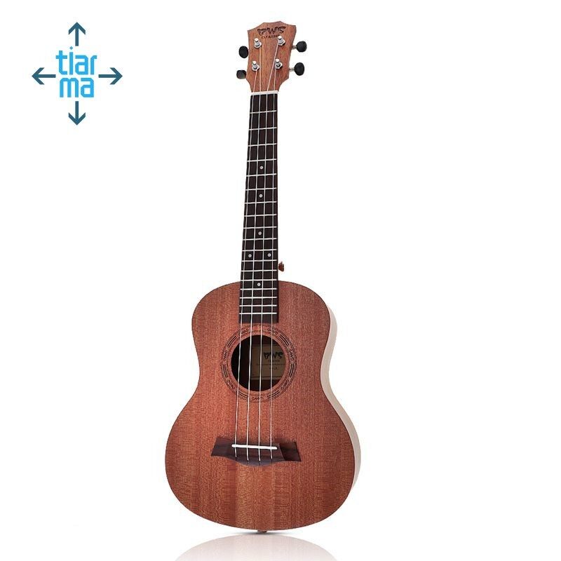 26 Inch Mahogany Wood 18 Fret Tenor Ukulele Acoustic Cutaway Guitar Mahogany Wood Ukelele Hawaii 4 S Malaysia