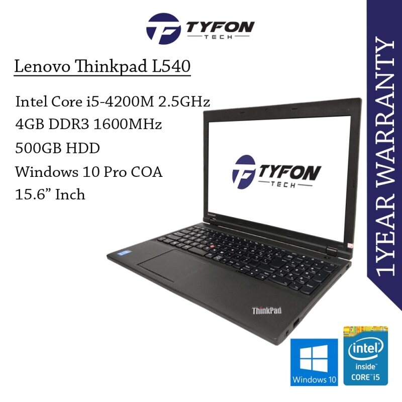Lenovo Thinkpad L540 i5 Laptop (Refurbished) Malaysia