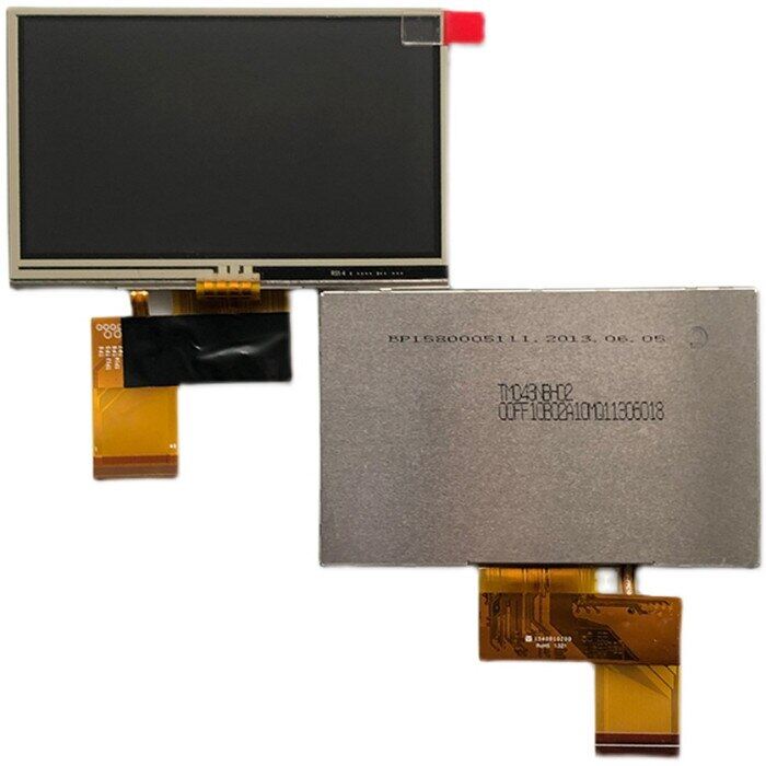 Maithoga 4.3 inch 40pin tft lcd screen with touch panel tm043nbh02 wqvga 480*272