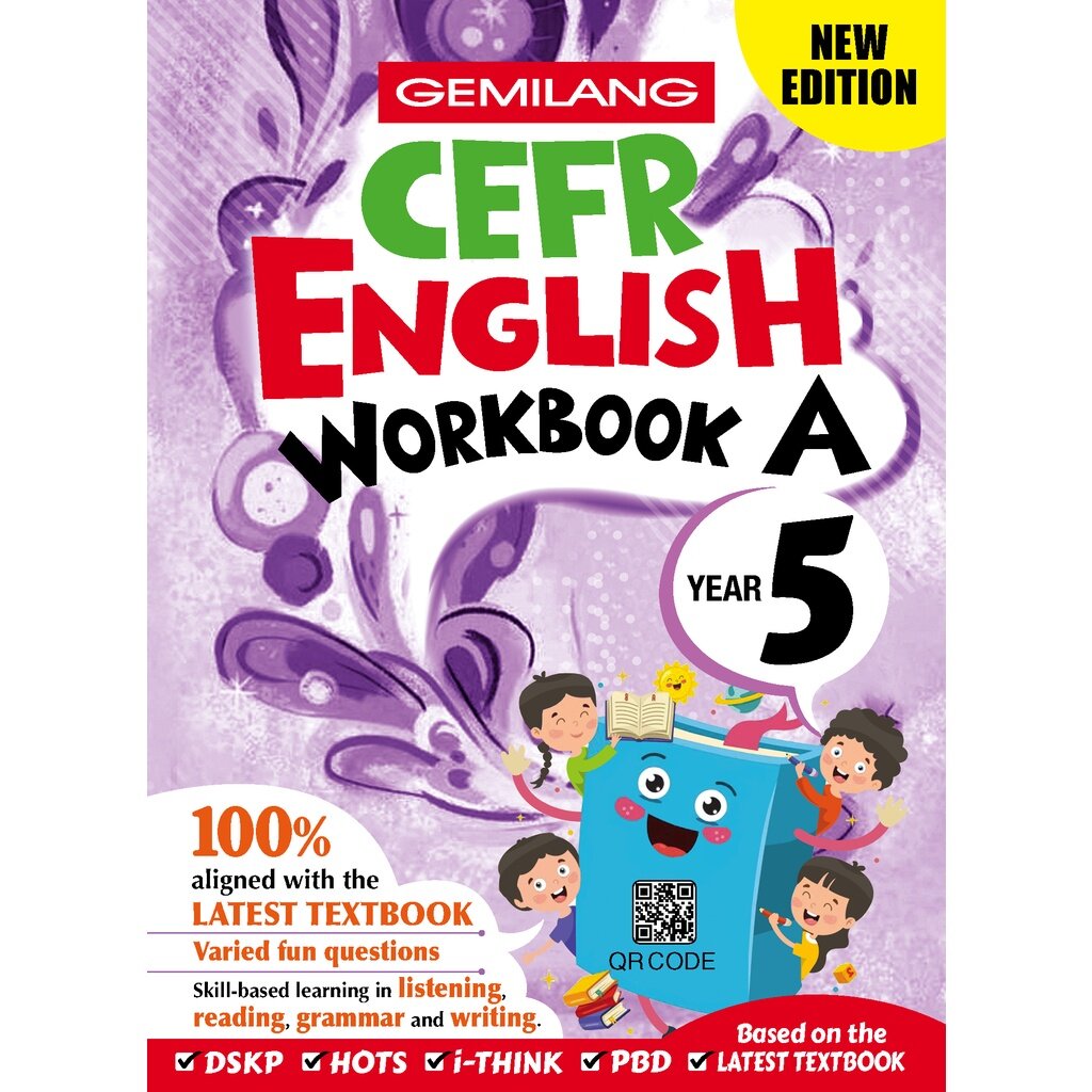 [funbook] Gemilang Cefr English Year 1 5 Exercise Book Lazada