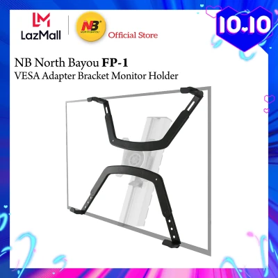 NB FP-1 Extension VESA Adapter Fixing Bracket Monitor Holder Support for 17-27 inch No Mounting Hole Monitors LCD Display Mount