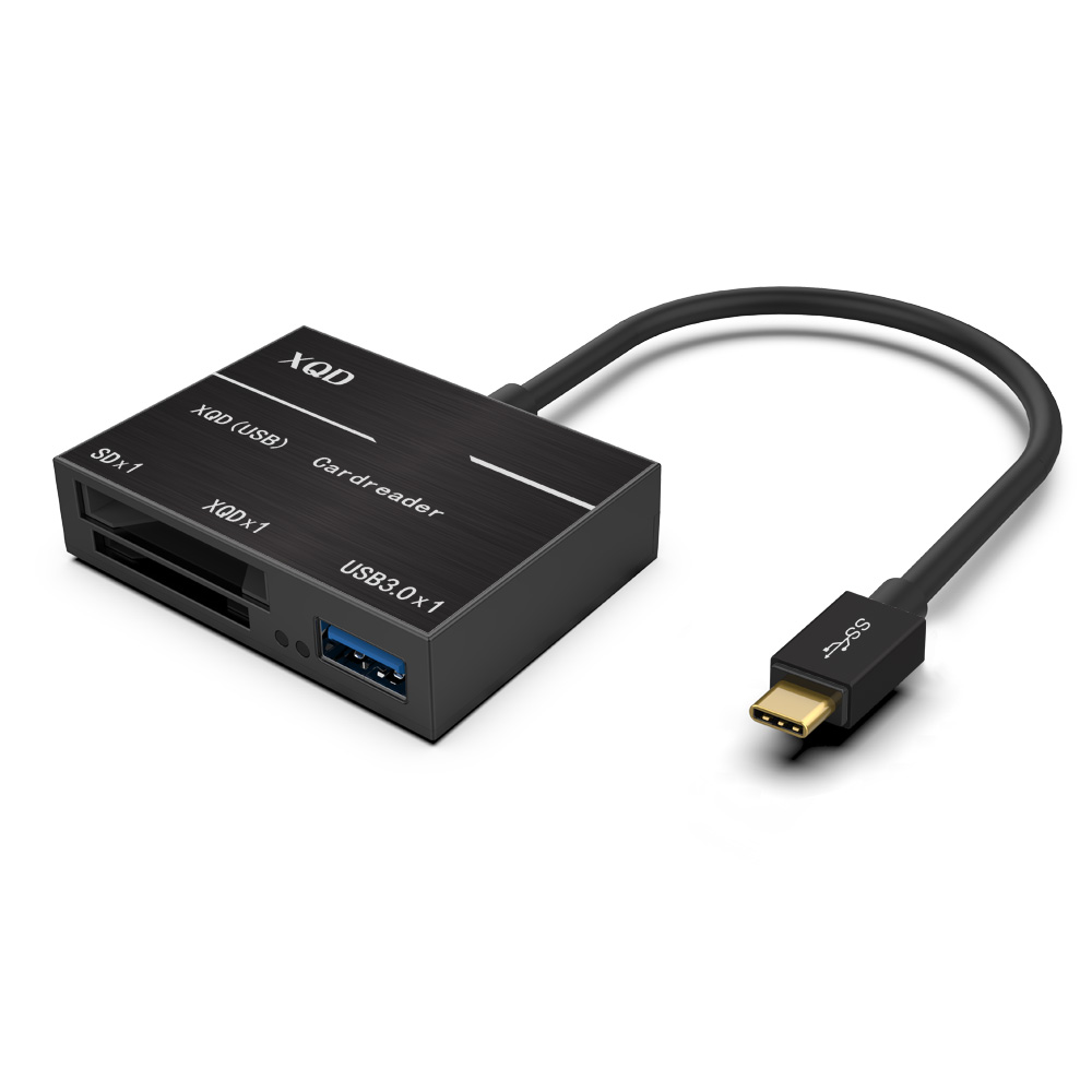 Type-C sang thẻ XQD thẻ SD Đầu đọc tốc độ cao usb3.0hub tương thích tốc độ cao USB3.0/2.0