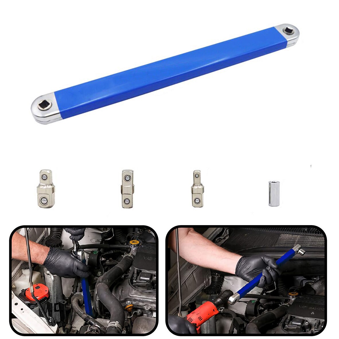 Bù đắp mở rộng cờ lê Vặn Xoắn Ô tô cơ khí hội thảo multiftional cờ lê nhà để xe Xe dụng cụ cầm tay kết hợp bộ