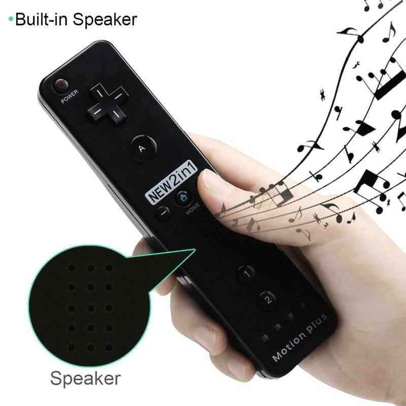Wireless Remote Gamepad Controller Compatible Nintendo Wii Console Nunchuck Remote Control Joystick Joypad Optional Motion Plus