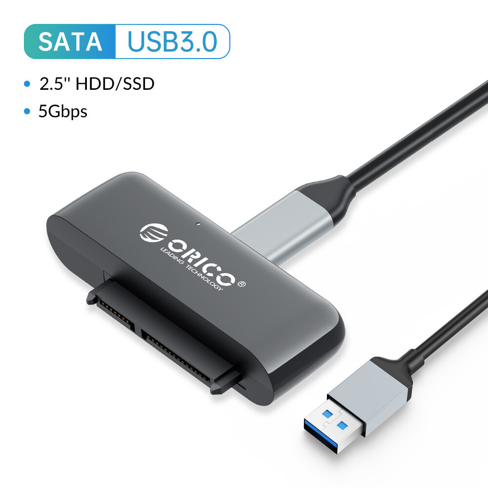 Orico sata to usb adapter usb 3.0 to sata 3 cable converter cabo for 2.5 hdd ssd hard disk drive sata to usb adapter