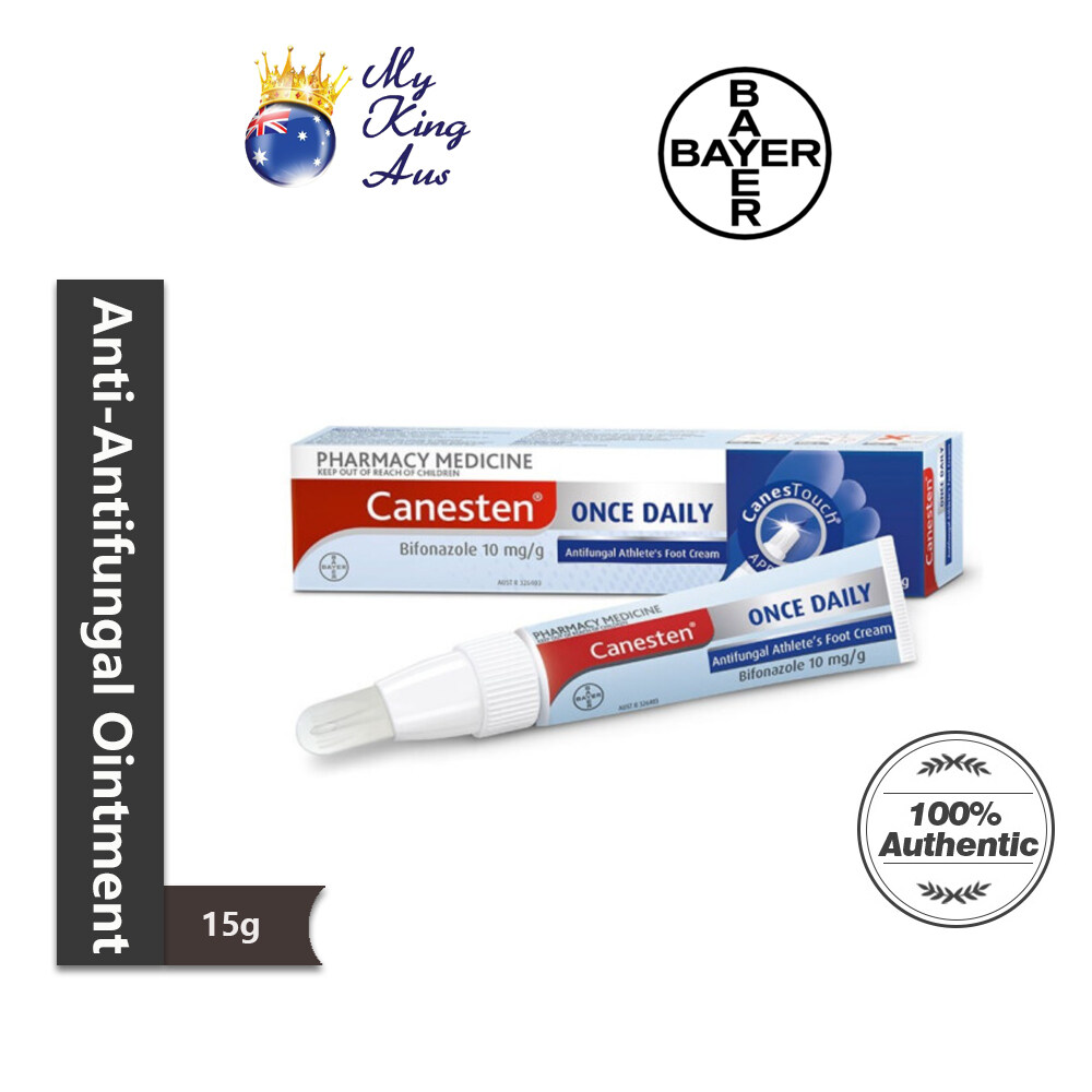 Bayer Canesten AntiAntifungal Ointment 15g Once Daily Anti