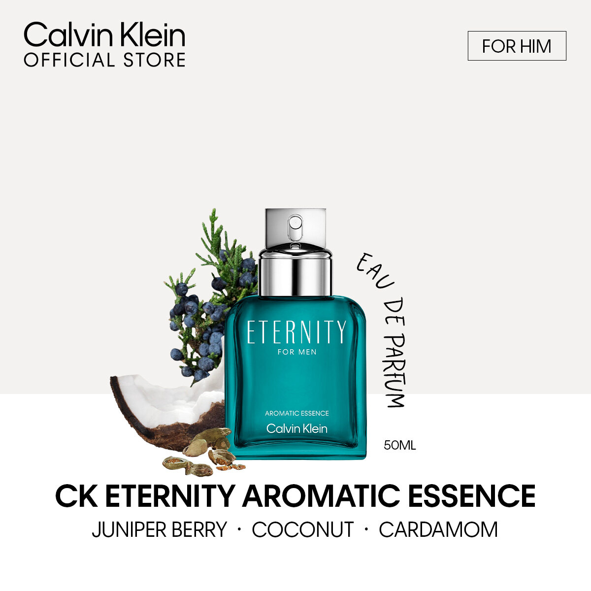 Calvin Klein Eternity Aromatic Essence for Men For Him (Male Perfume)