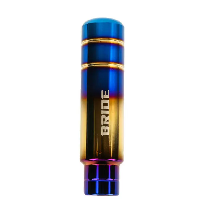 Bride Aluminum Burnt Blue Universal Gear Shift Knob Shifter Lever Head V2-13CM