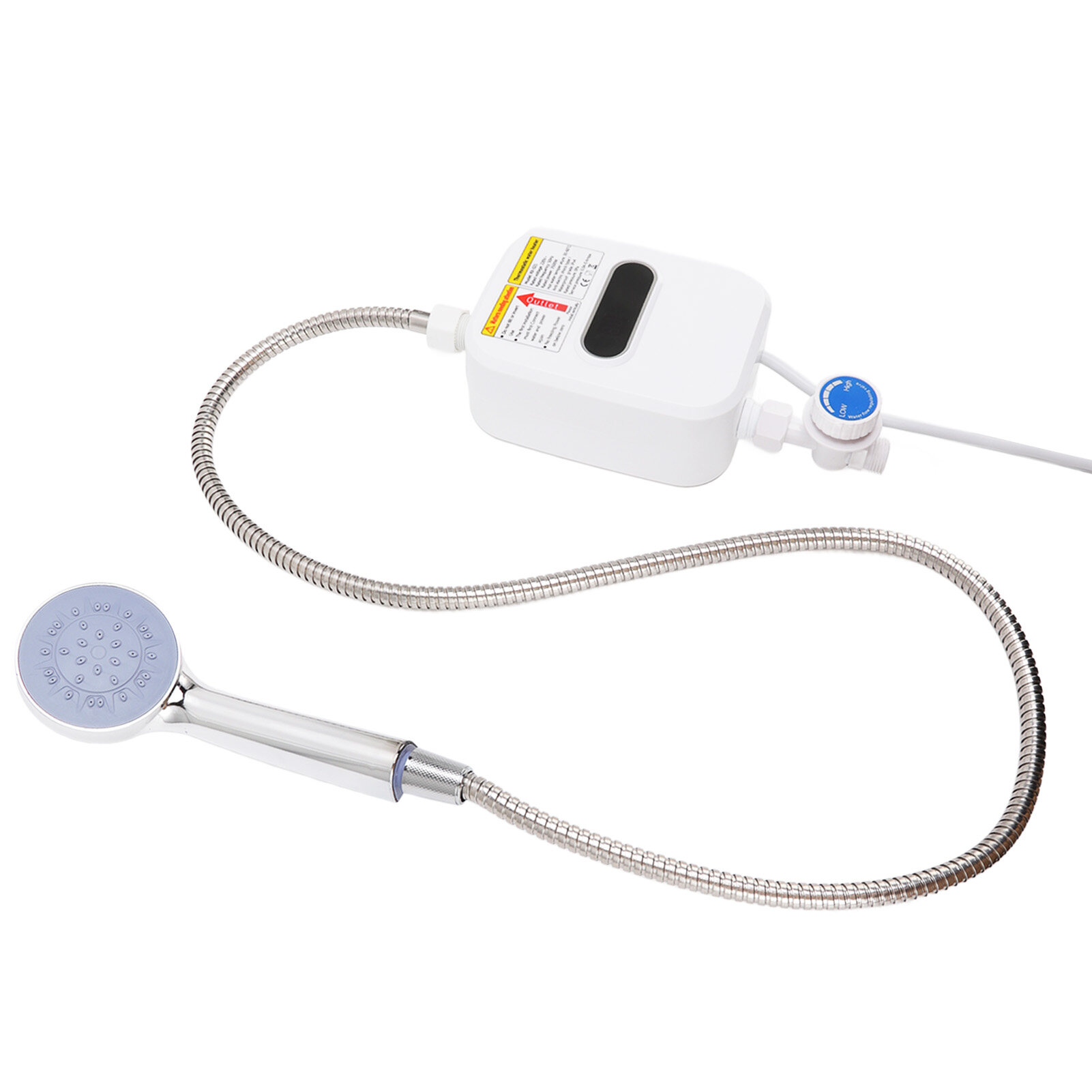 3500w Tankless Water Heater with Shower Head Electric Instantaneous