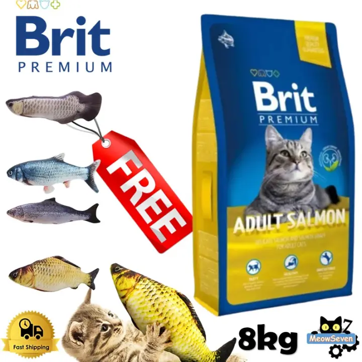 brit premium cat adult salmon