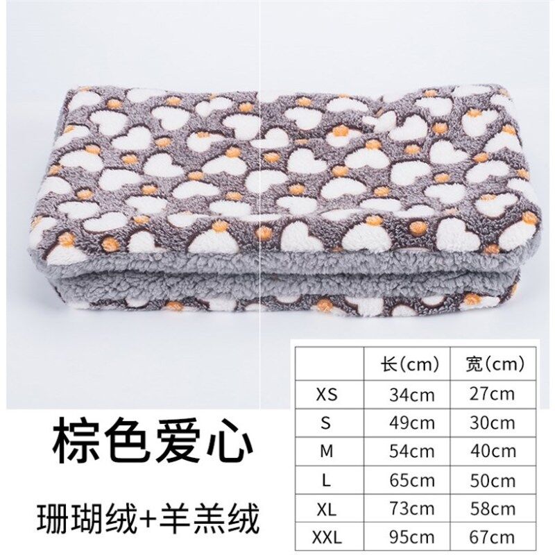 ❁Chó Vải Có Chống Cắn THẢM TRẢI CŨI Chó Qiu Dong Với Mèo Thảm Ngủ Chó Mèo Chăn Ngủ Con Trai Chăn Pad