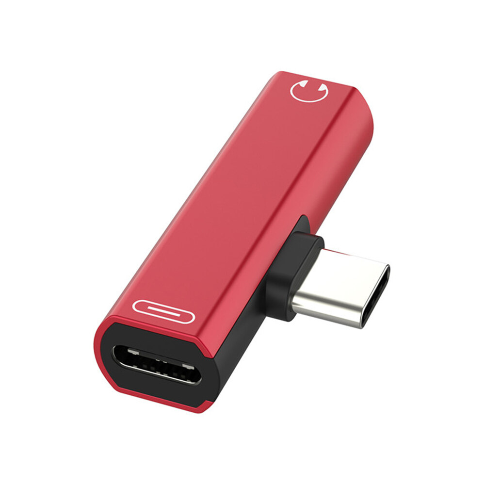 Pype aux type-c audio splitter usb c charging earphone adapter type c to 3.5mm converter audio adapter