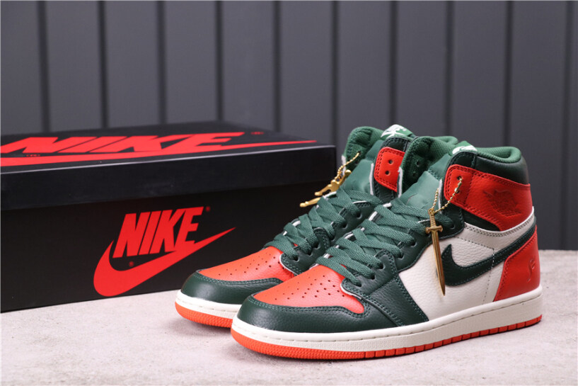 AJ1 Giày Bóng Rổ Đệm Hơi Da Mềm SoleFly Dòng Cao Cấp giá rẻ