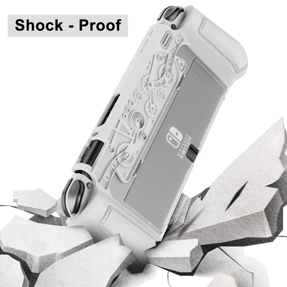 Ốp Bảo Vệ Vỏ Lưng Bọc Giáp Chống Sốc Cho Bộ Chuyển Đổi Nintendo & Switch Oled Ốp Điện Thoại TPU Tay Nắm