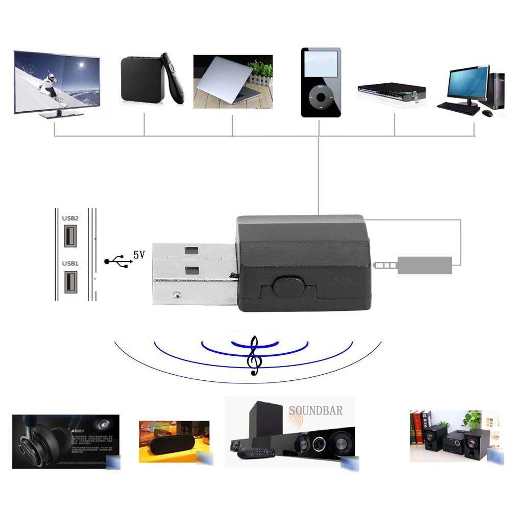 BT600 Bluetooth 5.0 USB Receiver Transmitter Wireless Audio Adapter Dongle