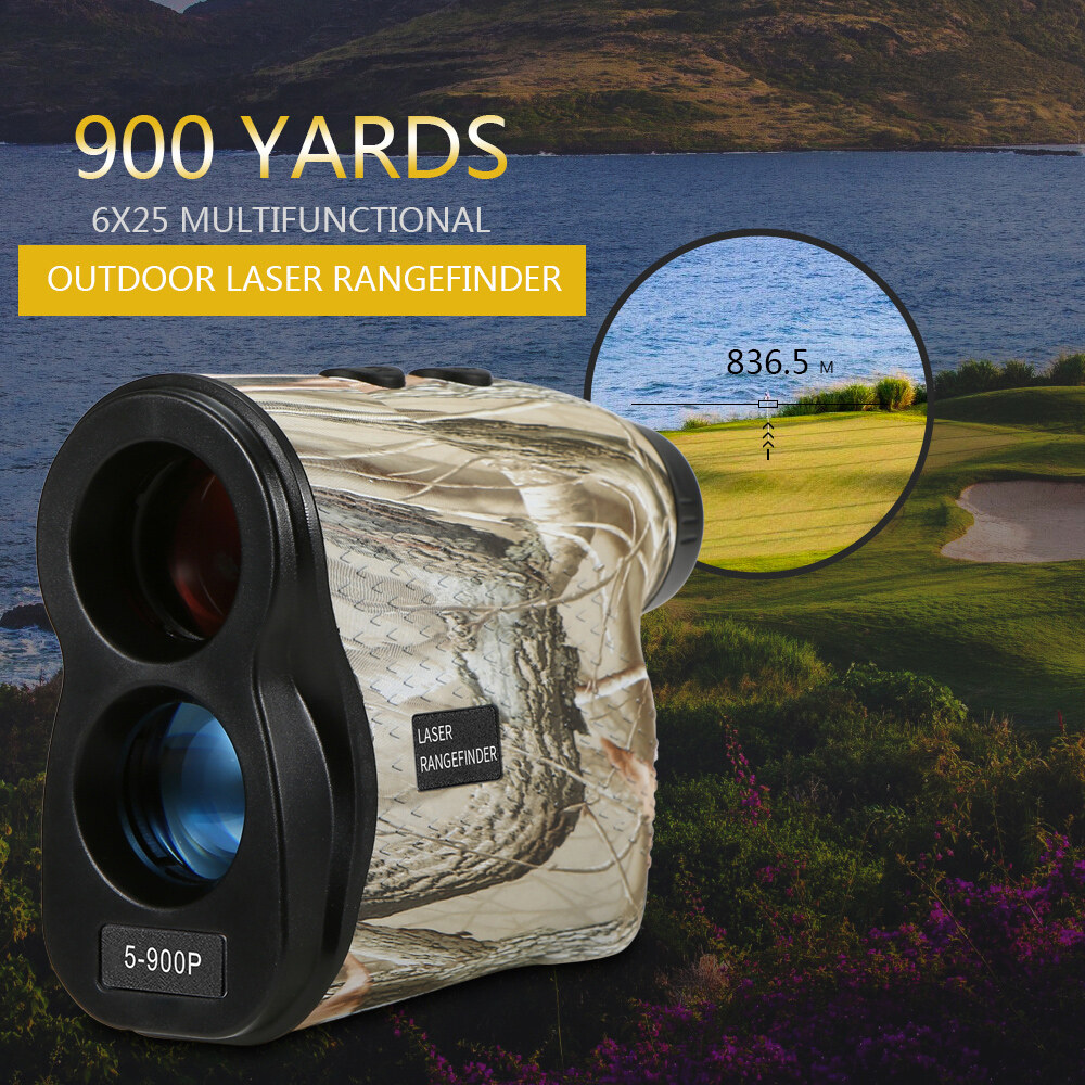 Instruments Máy đo tốc độ thiết bị đo khoảng cách Golf 600m/900m ống nhòm Ống nhòm một mắt đo kỹ thuật số
