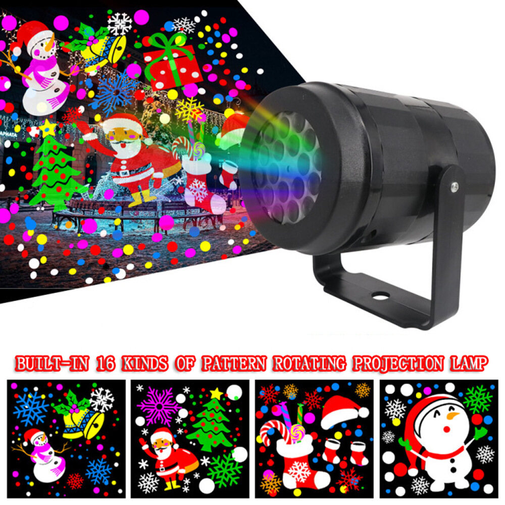 16 mẫu giáng sinh ngoài trời ánh sáng đèn chiếu LED/trang trí tiệc đèn laser đèn chiếu cho Xmas