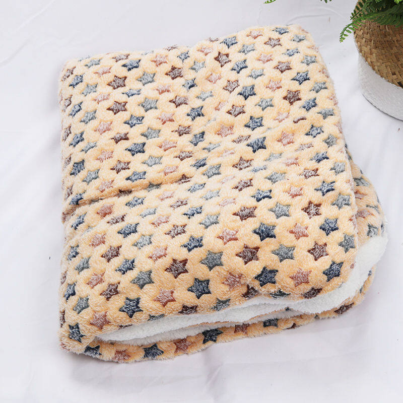 Valazo mới Pet cộng với bông ấm bông Pad nhỏ chó Pad mèo đệm nhung Pad Chó chăn Cừu len chăn