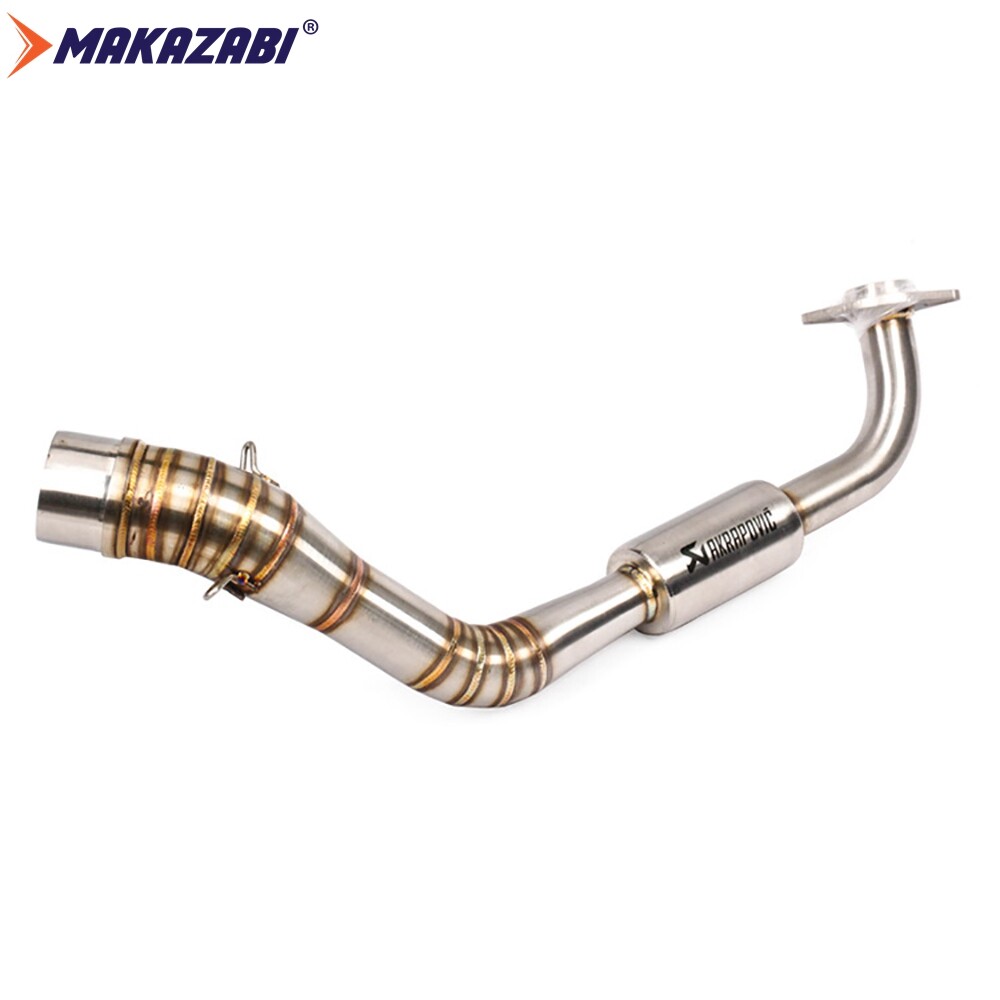 Motorcycle Full Exhaust System Front Pipe For YAMAHA NVX155 NVX 125 AEROX 16-18 Motorcycle Full Exhaust System Front Pipe For YAMAHA NVX155 NVX 125 AEROX 16-18