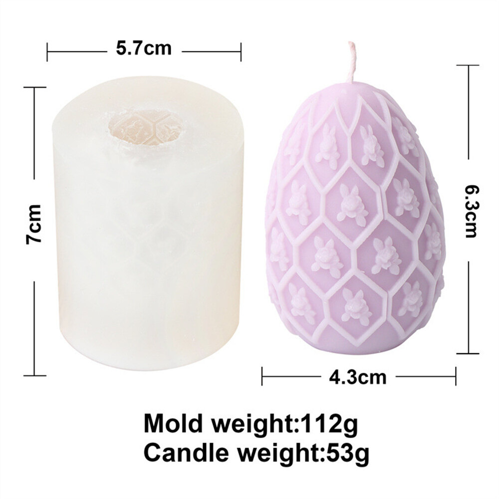 Plaster Earth Flower Pattern Resurrection Candle Mold Resin Mold Plum Flower Easter Sunflower