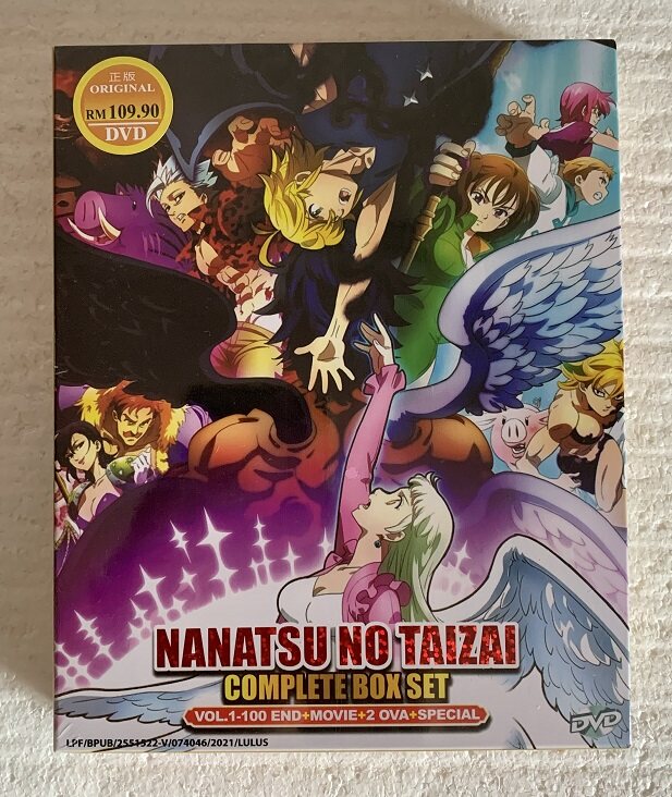 DVD Anime Nanatsu no Taizai Season 5: Fundo no Shinpan (1-24 End) English