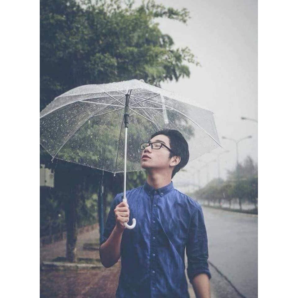 Ô Trắng Trong Suốt Trong Suốt Đi Du Lịch Che Nắng,Che Mưa,Chụp Ảnh Tự Sướng