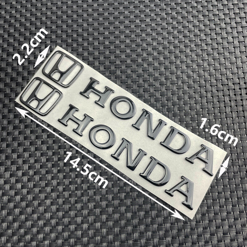 Nhãn Dán Phản Quang Xe Máy 3D Biểu Tượng Kính Chắn Gió Cho Honda