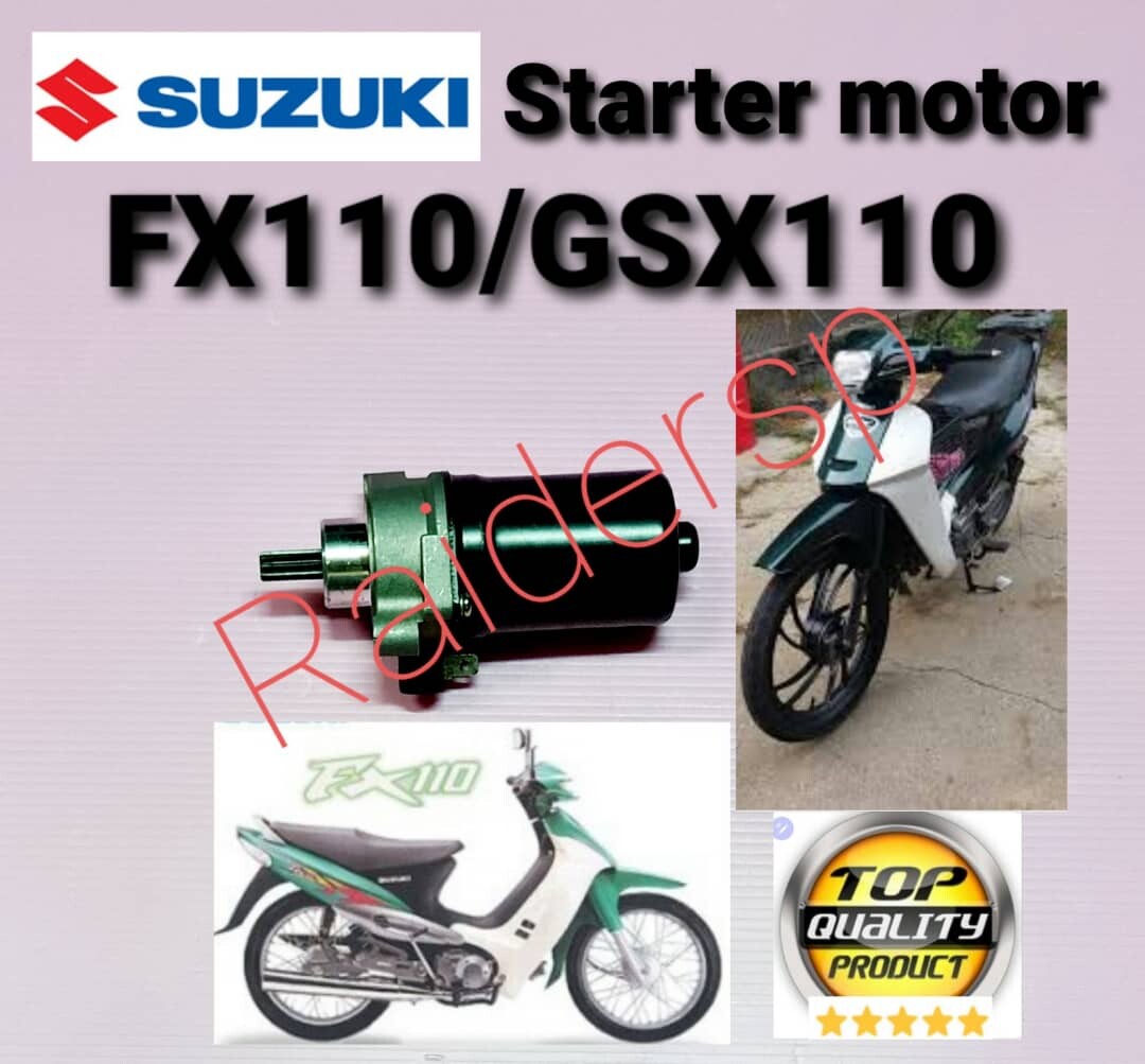Suzuki Gsx110 Fx110 Starter Motor Assy Lazada