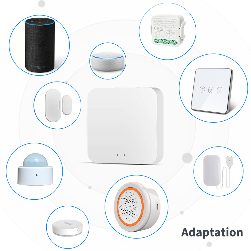 E Life Smart Store Tuya Bluetooth Smart Gateway Hub Bluetooth Smart Life APP Wireless Remote Controller Works For Alexa Google Home