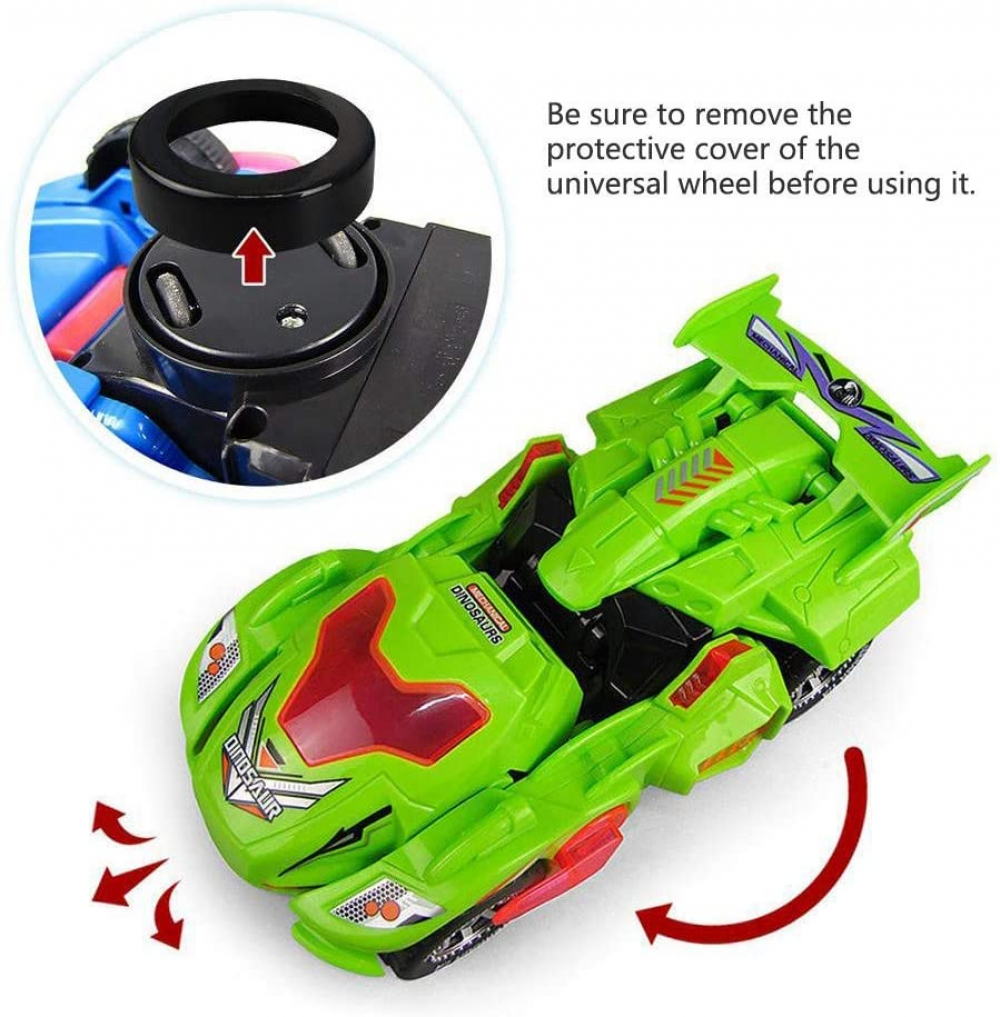 Transformers Dinosaurs Led Car Toys for Children Boys