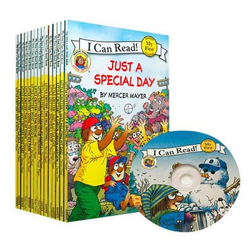 20 Books/Set I Can Read Little Critter Children's School English Children Early Educaction English Picture Stories Reading Book