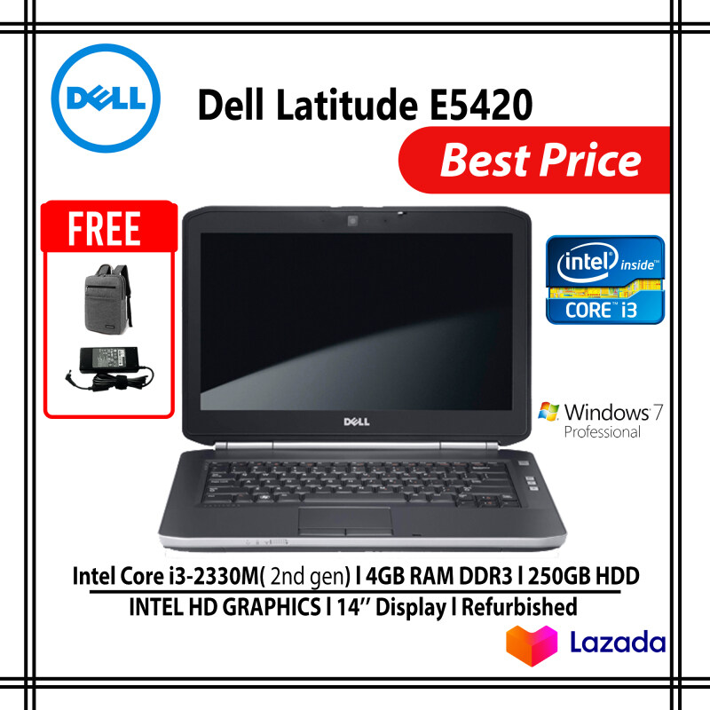 Dell Latitude E5420 , Intel Core i3 2nd Gen, RAM 4GB, HDD 250GB Malaysia