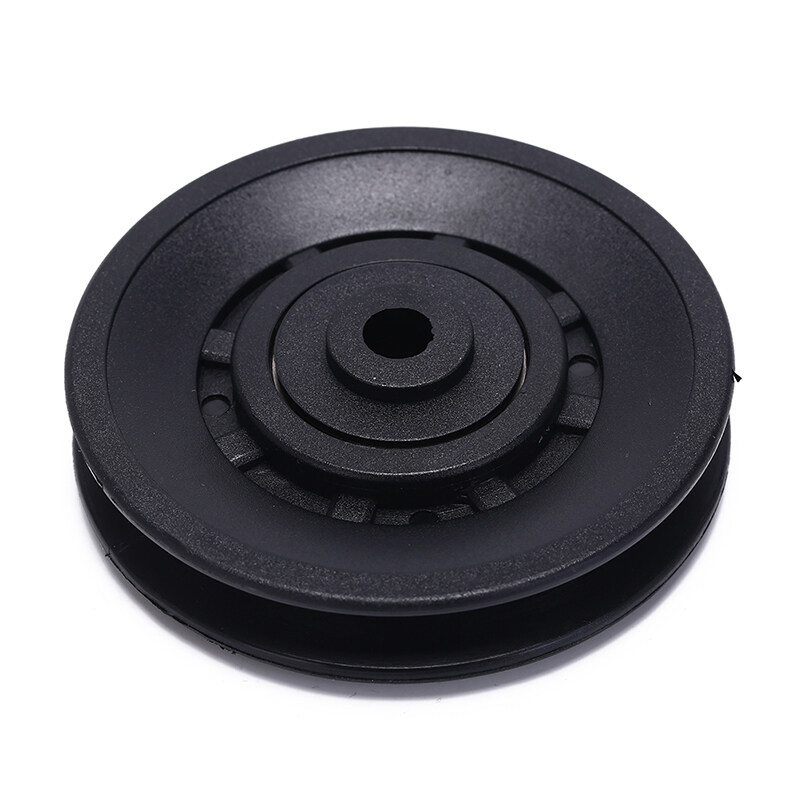 Hi. 1 PC 90 Mm Đen Cáp Bánh Xe Ròng Rọc Ổ Trục Thiết Bị Tập Thể Dục Phần Wearproof Phòng Tập Thể Dục Kit