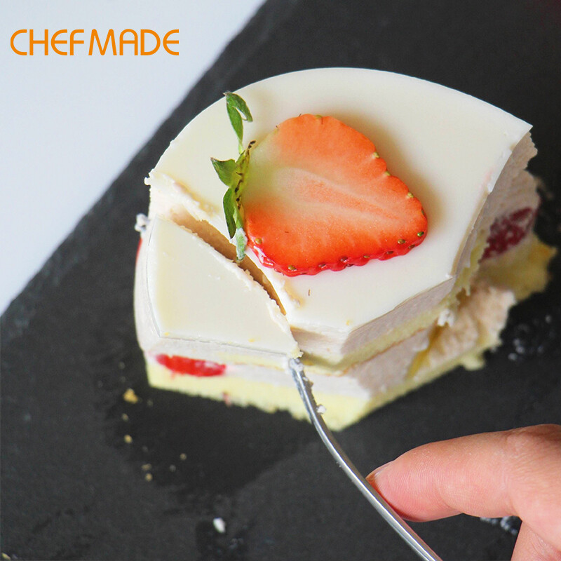 Đĩa Bazan Hình Chữ Nhật CHEFMADE Màu Đen Tự Nhiên Đá Phiến Đĩa Vuông Phô Mai Sushi Bít Tết Thịt Nướng WK9361