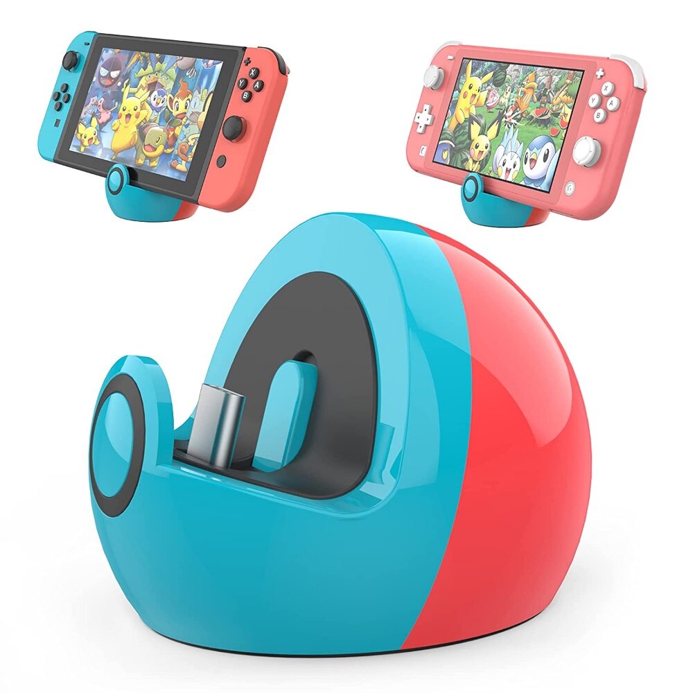 Switch Trạm Nối Cho Bộ Chuyển Đổi Nintendo & Switch Oled/Lite, Đế Sạc Công Tắc Cổng Loại Di Động C, Thay Thế Tương Thích Với Bộ Chuyển Đổi Nintendo Trạm Dock Chính Thức