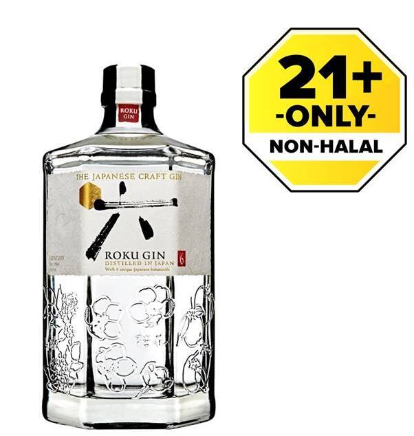 Roku gin 700ml Japanese Gin Award Winning Gin Lazada