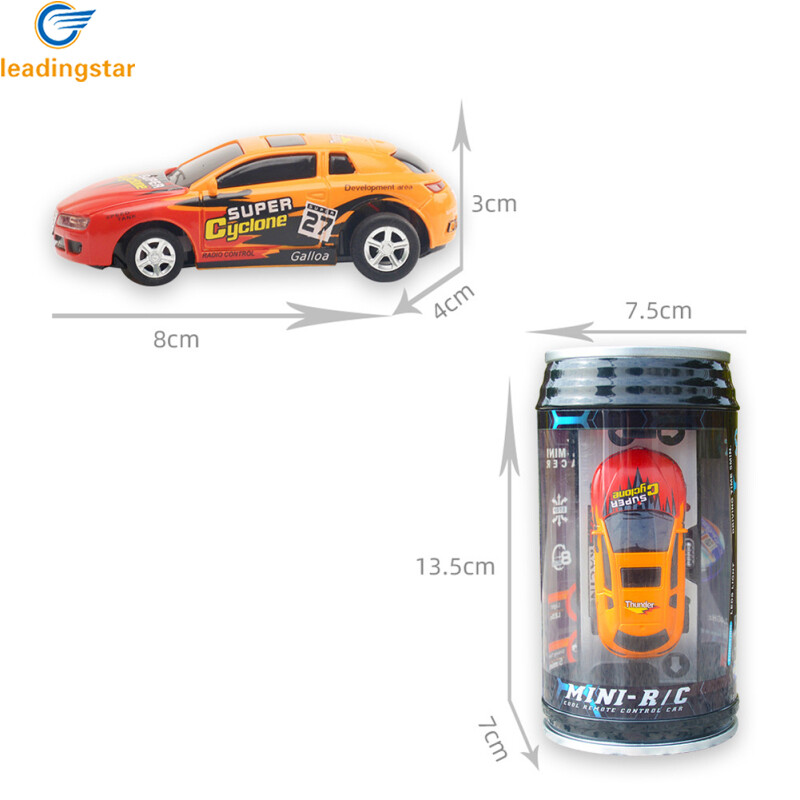 Leadingstar fast delivery 1:64 children mini cans remote control car 2.4g electric drift racing car model toys for boys girls gifts