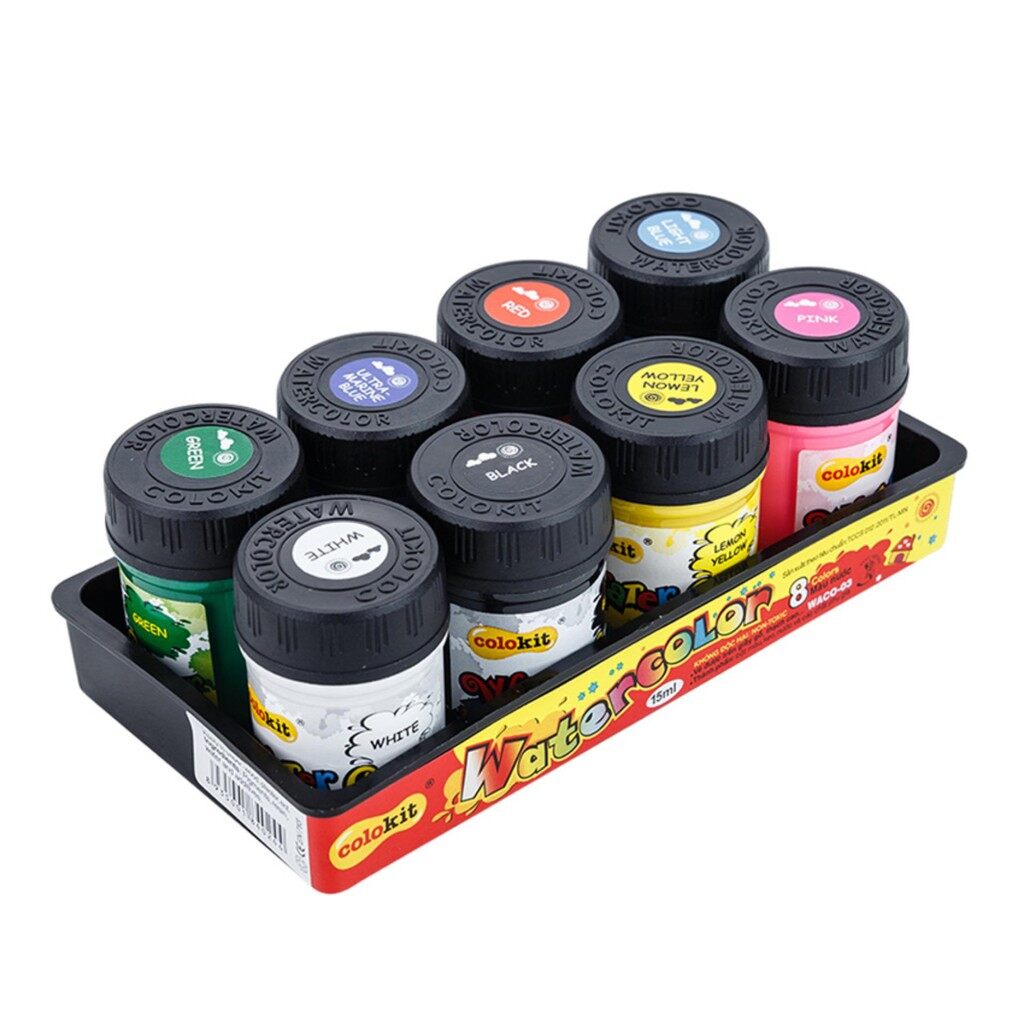 Màu nước colokit waco-03 8 màu