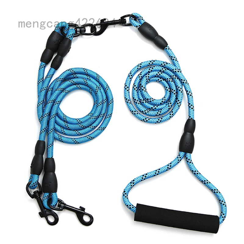 Hai Trong Một Mạnh Mẽ Dây Dắt Chó Dây Leo Thiết Kế Phản Xạ An Toàn Ban Đêm Dây Thú Cưng Với Đệm Đèn Ban Đêm