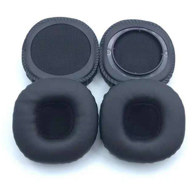 【ES】1Pair Soft Sponge Ear Pads Earpads Leather Ear Cushion Replacement for Marshall MID ANC Bluetooth Headphones