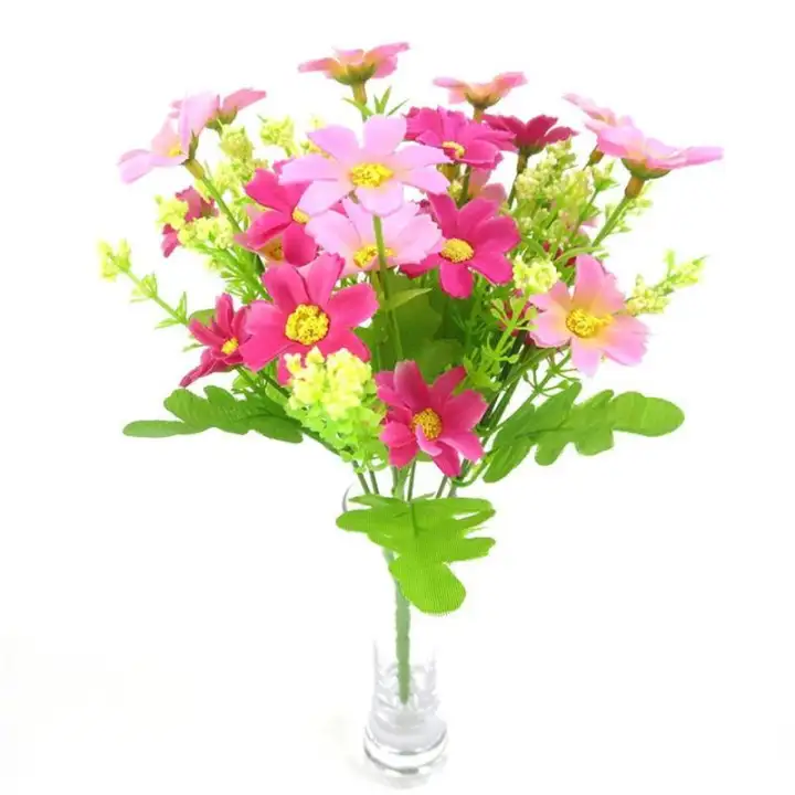 Rainly Home 28 Heads Fake Flower Artificial Little Daisy Flower