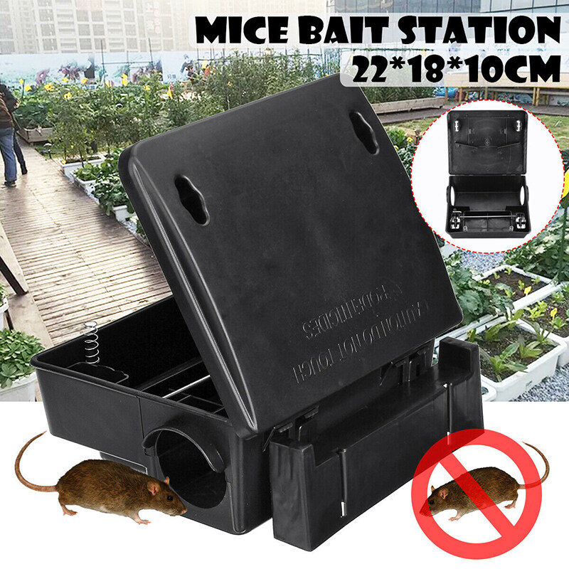 Potey Rat Mice Mouse Rodent Poison Boxes Pest Control Bait Station Box