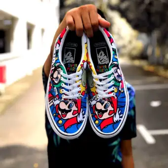 vans mario sneakers
